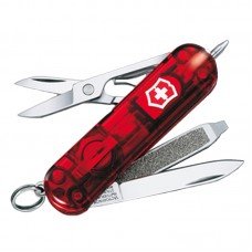 Ніж складаний, мультитул + LED Victorinox Signature Lite (58мм, 7 функцій), червоний 0.6226.Т