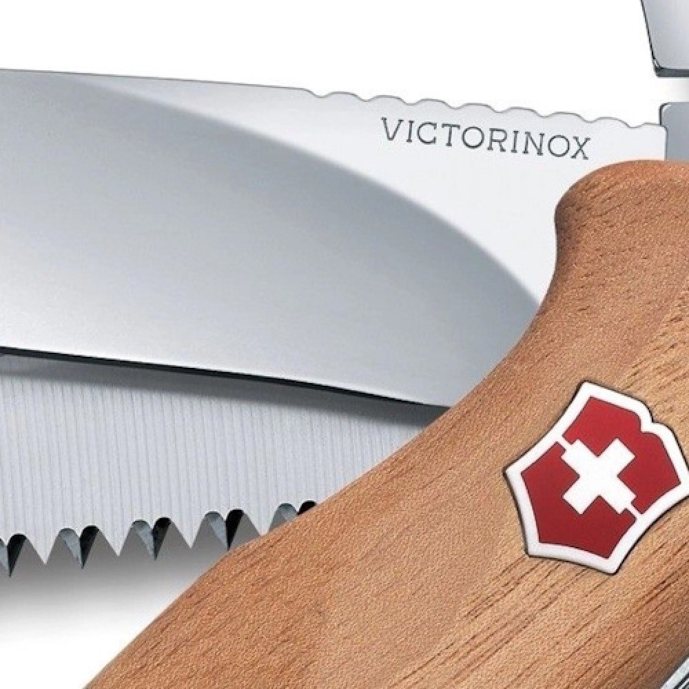 Ніж Victorinox Ranger Wood 55 горіх 0.9561.63