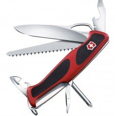 Ніж складаний, мультитул Victorinox Rangergrip 78 (130мм, 12 функцій), червоний 0.9663.МC