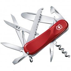 Ніж складаний, мультитул Victorinox Junior 03 (85мм, 15 функцій), червоний 2.3913.SKE