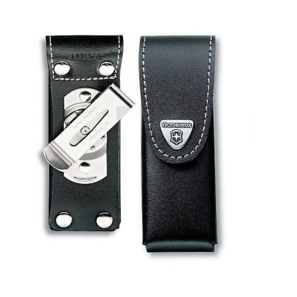 Чохол Victorinox з поворотною кліпсою для ножів 111 мм 4-6 шарів чорний 4.0524.31