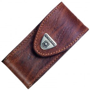 Чохол для ножів Victorinox шкіряний коричневий 4.0545