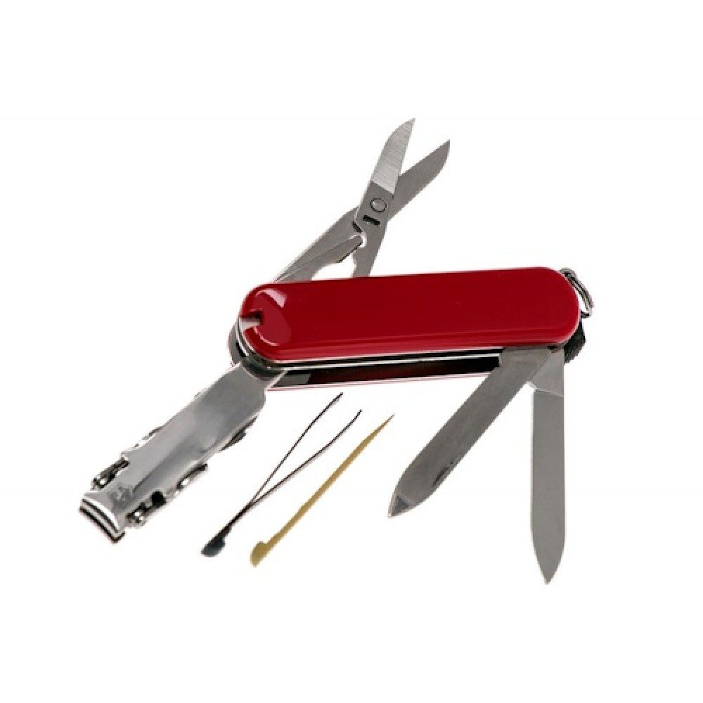 Ніж складаний Victorinox Nailclip 0.6463 червоний