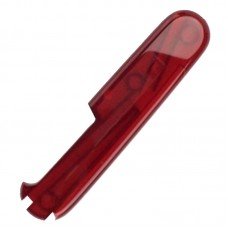 Накладка на ручку ножа з ручкою Victorinox (91мм), задня, прозора червона C3500.T4