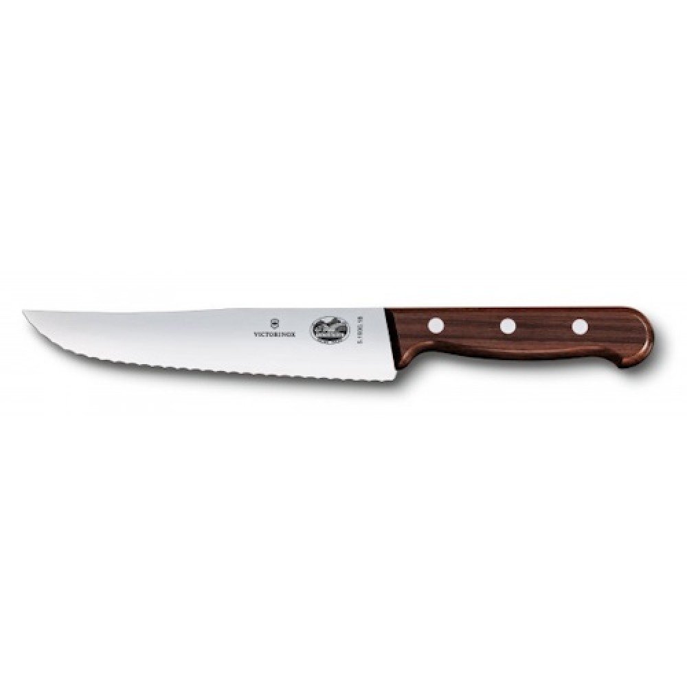 Ніж кухонний Victorinox Wood Carving лезо 18 см хвилясте 5.1930.18