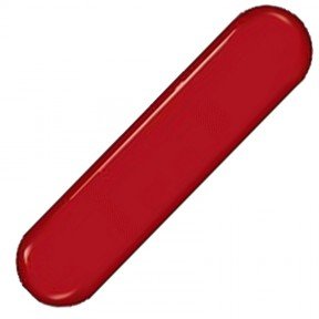 Накладка на ручку ножа з ручкою Victorinox (58мм), задня, червона C6300.4
