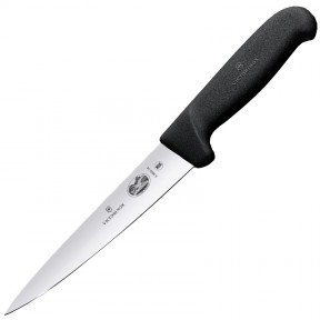 Ніж кухонний, побутовий Victorinox Fibrox Sticking (лезо: 140мм), чорний 5.5603.14