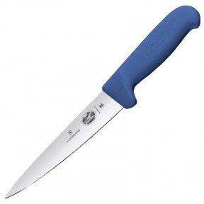 Ніж кухонний Victorinox Fibrox Sticking (лезо: 140мм), синій 5.5602.14