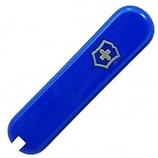 Накладка на ручку ножа with Logo Victorinox (58мм), передня, синя C6202.3