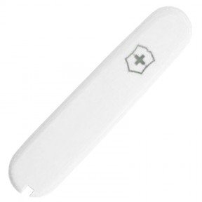 Накладка на ручку ножа with Logo Victorinox (84мм), передня, біла C2607.3