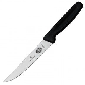 Ніж кухонний, побутовий Victorinox Carving (лезо: 150мм), чорний 5.1803.15