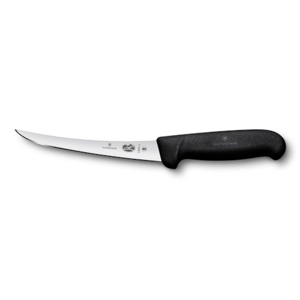 Ніж кухонний Victorinox Fibrox Boning 12 см 5.6603.12 чорний