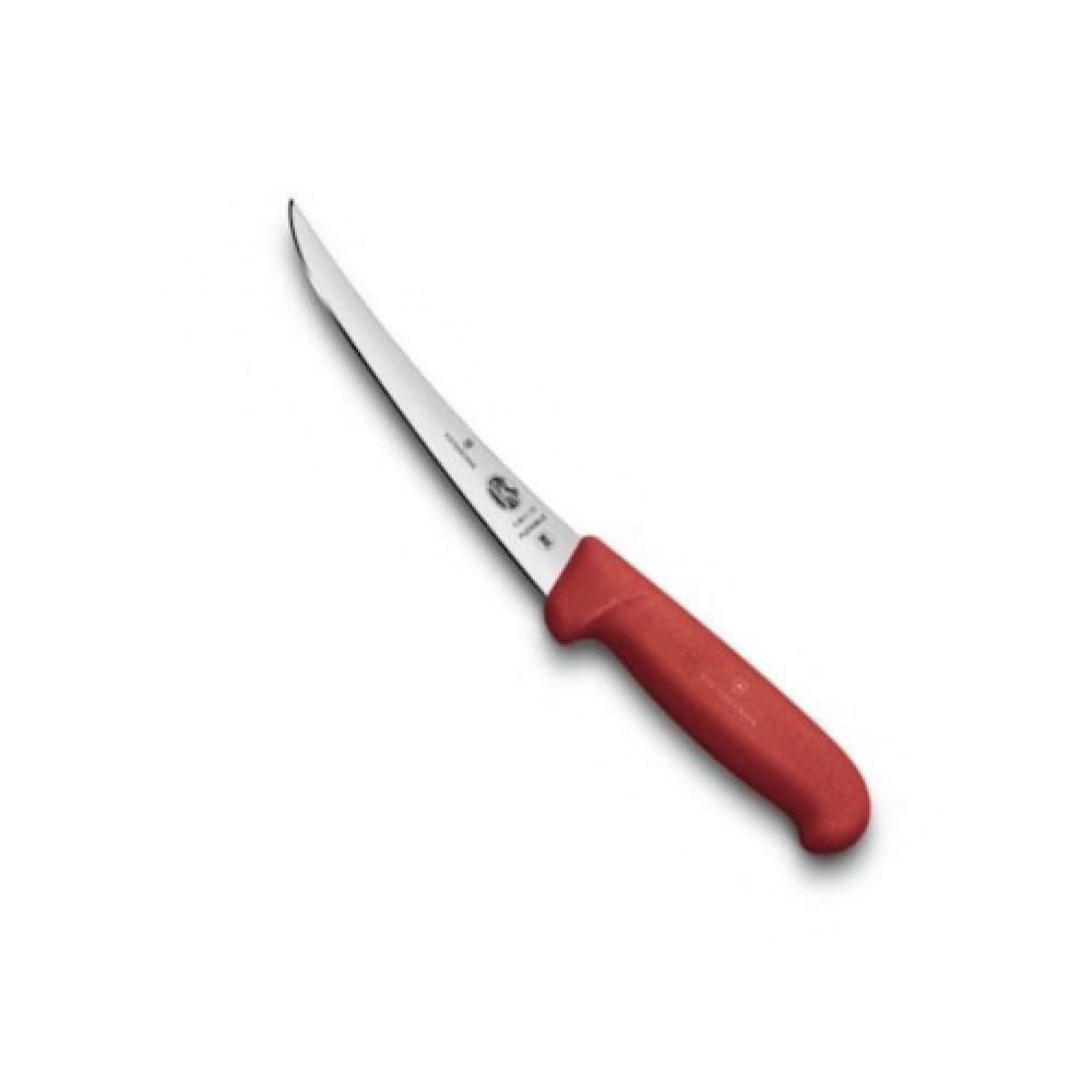 Ніж кухонний обвалочний Victorinox Fibrox Boning Flex лезо 15 см 5.6611.15 червоний