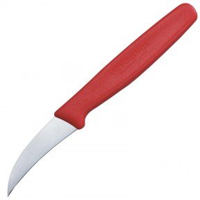 Ніж кухонний, побутовий Victorinox Shaping (лезо: 60мм), червоний 5.0501