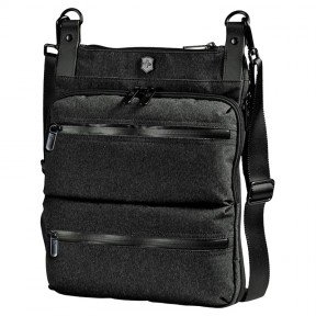 Сумка на плече з отд. для iPad Victorinox Architecture Urban Wilson (5л, 28x38, 5x9см), чорна 602838