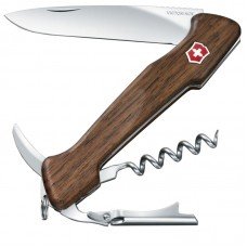 Ніж складаний, мультитул Victorinox Wine Master (130мм, 6 функцій), дерево горіх 0.9701.63