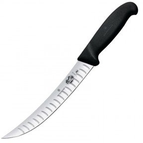 Ніж кухонний, побутовий Victorinox Fibrox Butcher (лезо:200мм), чорний 5.7223.20