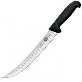 Ніж кухонний, побутовий Victorinox Fibrox Butcher (лезо:250мм), чорний 5.7223.25