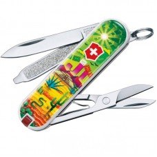 Ніж складаний, мультитул Victorinox Classic LE Mexican Sunset (58мм, 7 функцій) 0.6223.L1807