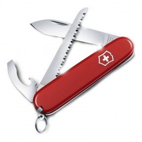 Ніж складаний, мультитул Victorinox Walker (84мм, 9 функцій), червоний 0.2313