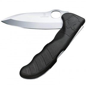 Ніж складаний Victorinox Hunter Pro One Hand (130мм), чорний, чохол 0.9410.3