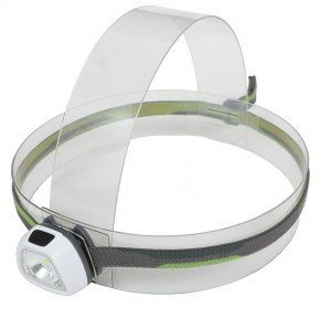 Ліхтар налобний Rayfall HP1R (SMD 3535 LED + 2xRed LED, 35 Lumen, 5 режимів, 2xCR2032), білий