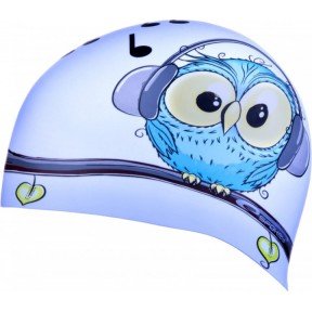 Шапочка для плавання дитяча Spokey STYLO JR(839247) owl pic