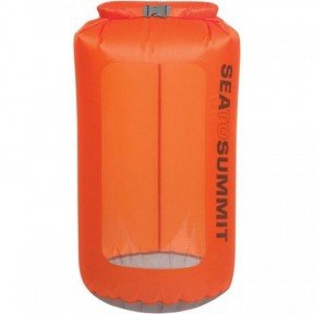 Гермочохол SEA TO SUMMIT Ultra-Sil View Dry Sack (20л), помаранчевий