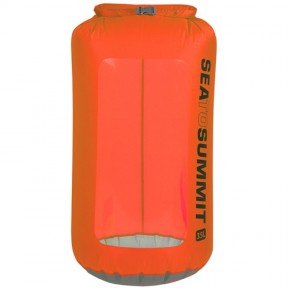 Гермочохол SEA TO SUMMIT Ultra-Sil View Dry Sack (35л), помаранчевий