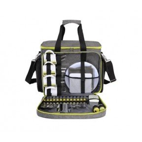 Набір для пікніка TE-430 Picnic сірий з чорним