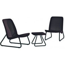 Набір меблів, Rio patio set, віскі коричневий