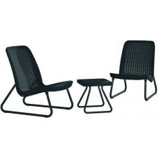 Набір меблів, Rio patio set, графіт