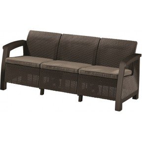 Софа, Bahamas love seat max, коричневий