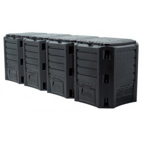 Компостер MODULE COMPOGREEN 1600 л чорний
