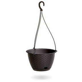 Горщик для рослин RATOLLA ROUND W - коричневий, 4,85 л