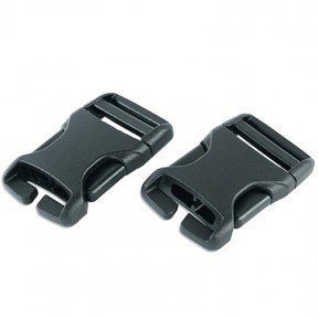 Застібка-фастекс для ременів Tatonka SR-Buckle QA (20x50мм), чорна, 2 шт. 3371.040