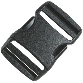 Застібка-фастекс для ременів Tatonka SR-Buckle Dual (38x60мм), чорна 3375.040