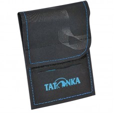 Гаманець на шию Tatonka HY Neck Wallet (13x9x1см), чорний/синій 2883.238