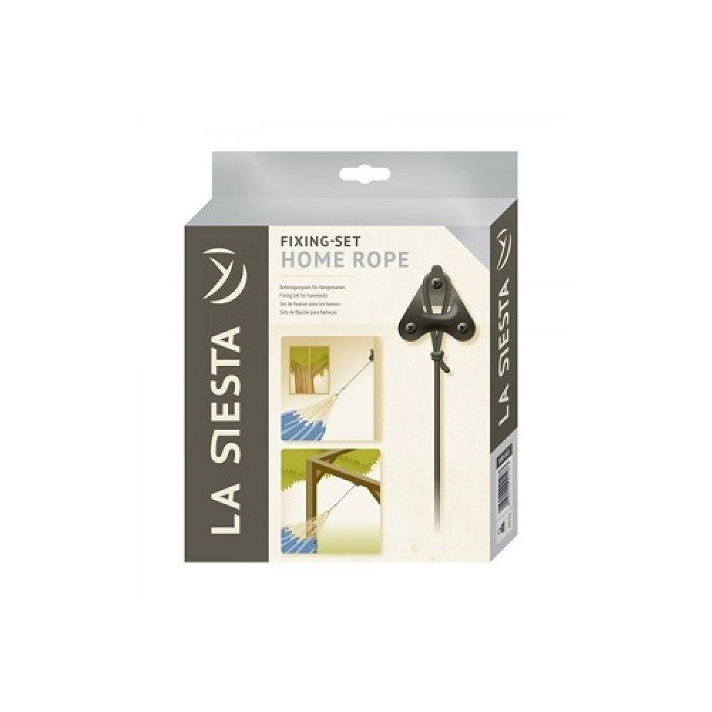Кріплення для підвісних гамак La Siesta Home Rope HR-H3 black