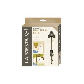 Кріплення для підвісних гамак La Siesta Universal Rope UR-H3 black