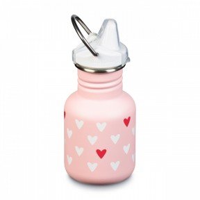 Пляшка для води Kid Kanteen Classic Sippy Cap 355 мл Millennial Hearts