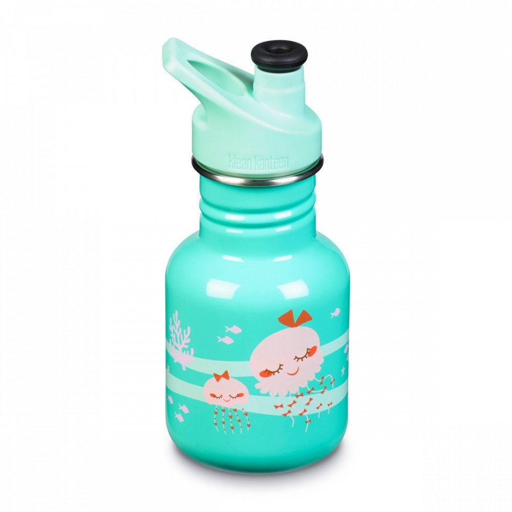 Пляшка для води Kid Kanteen Classic Sport Cap 355 мл Jellyfish