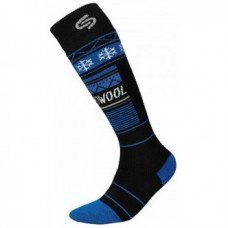 Термошкарпетки InMove SKI DEODORANT THERMOWOOL black/blue (38-40)