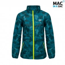 Мембранна куртка Mac in a Sac EDITION Teal Camo (XXXL)