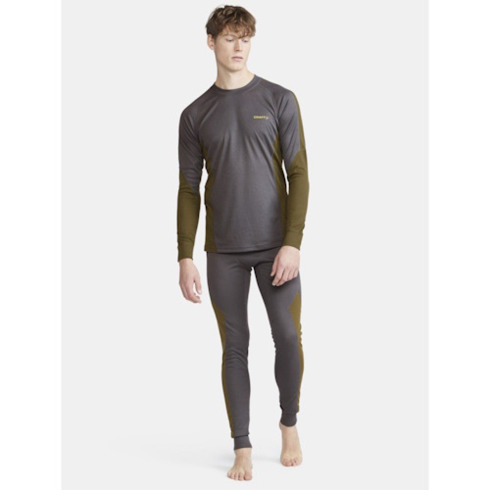 Комплект термобілизни Craft Core Dry Baselayer Set Man GRANITE-FIR