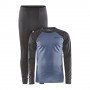 Комплект термобілизни Craft Core Warm Baselayer Set Man GRANITE-FLOW