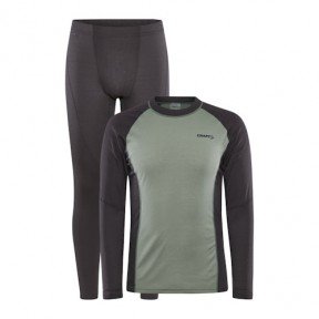 Комплект термобілизни Craft Core Warm Baselayer Set Man SLATE-THYME