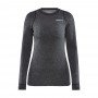 Комплект термобілизни Craft Core Wool Merino Set Woman BLACK MELANGE