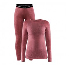 Комплект термобілизни Craft Core Wool Merino Set Woman ROSE-MELANGE