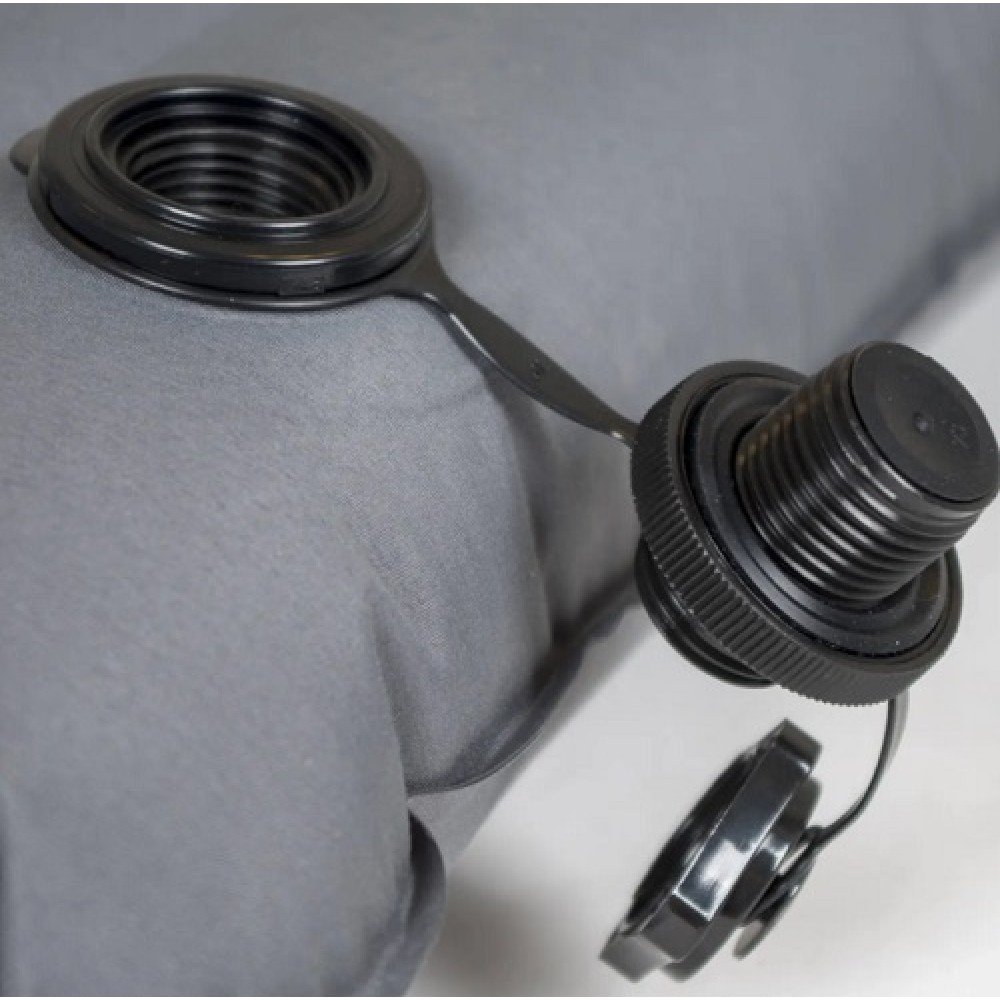 Килимок надувний Bo-Camp Flex Built-in Pump 194x70x10 cm Anthracite (3106605)